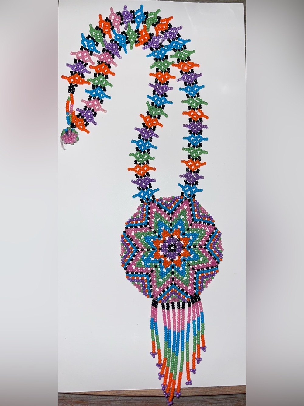 Handmade Multicolor Beaded Necklace - Women Jewelry